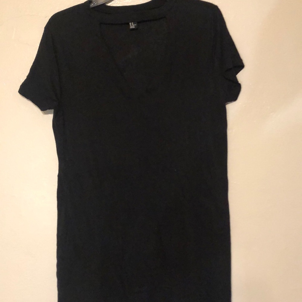 Forever21 t-shirt dress v neck
